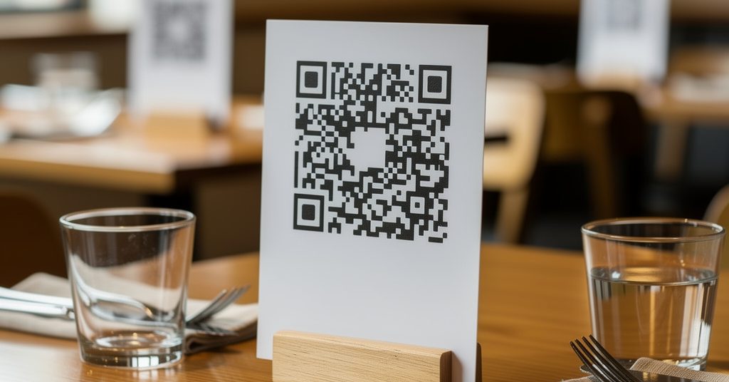 Menu QR code au restaurant : la carte toujours à jour sur vos tables